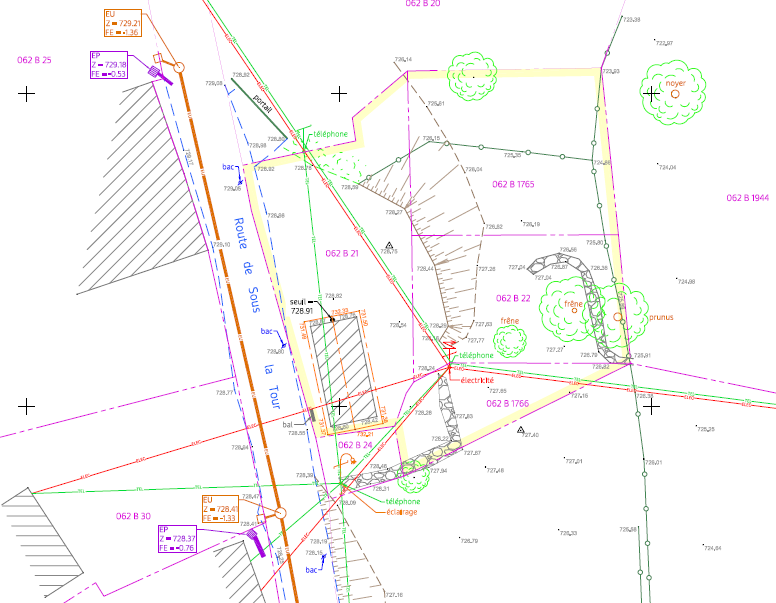 Le plan topographique